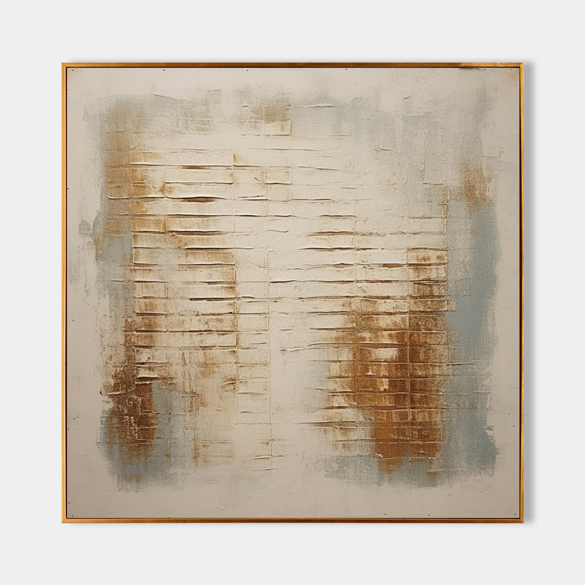 Large Beige Minimalist Wall Art Wabi-Sabi Art Beige Abstract Art Canvas Modern Minimalist Wall Art