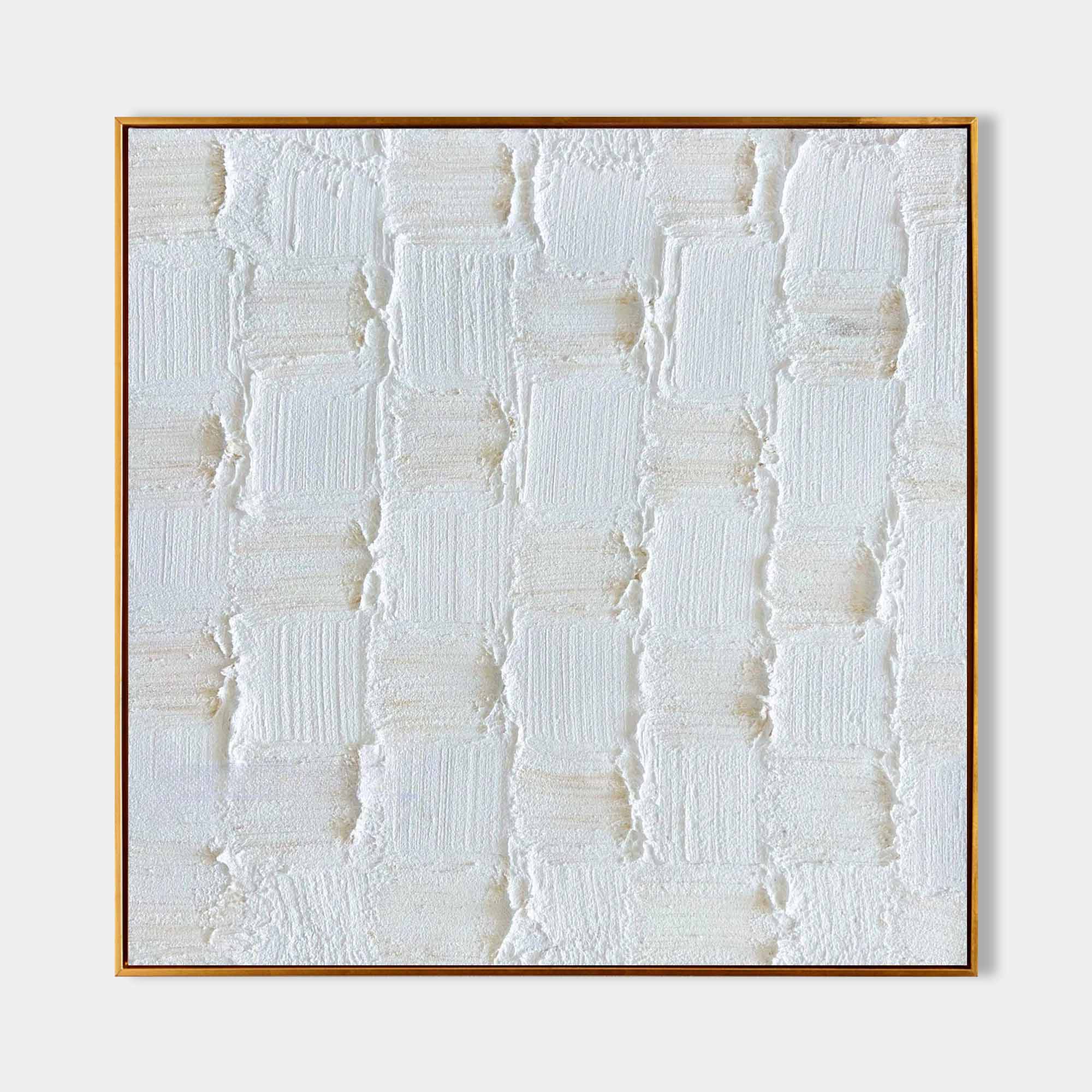 White Canvas Abstract Art For Sale Plaster On Canvas Art White Plaster Abstract Art Plaster Wall Art