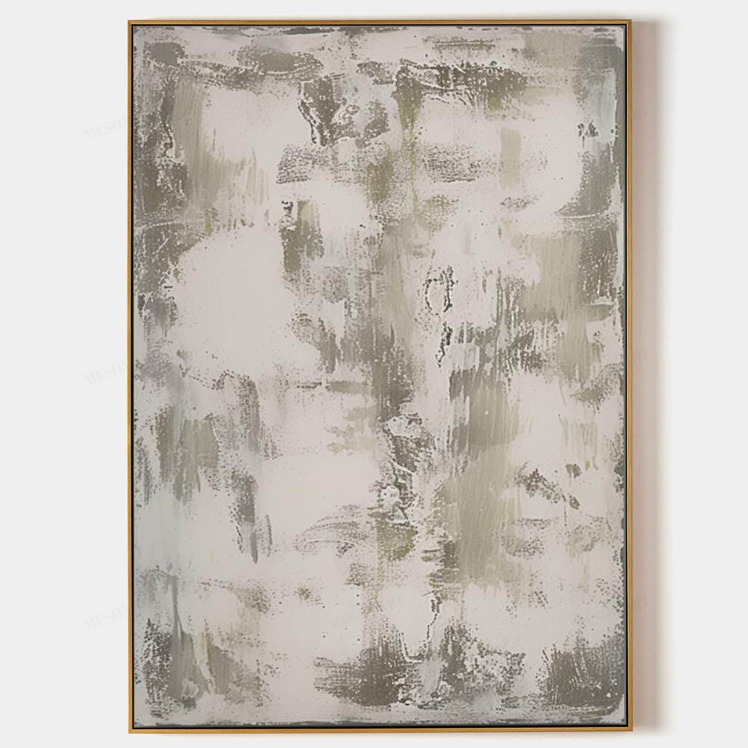 Large Grey and Brown Abstract Art for Sale Grey and Brown Abstract Oil Painting Grey and Brown Abstract Canvas Wall Art Wabi Sabi Interior Design Wall Decor