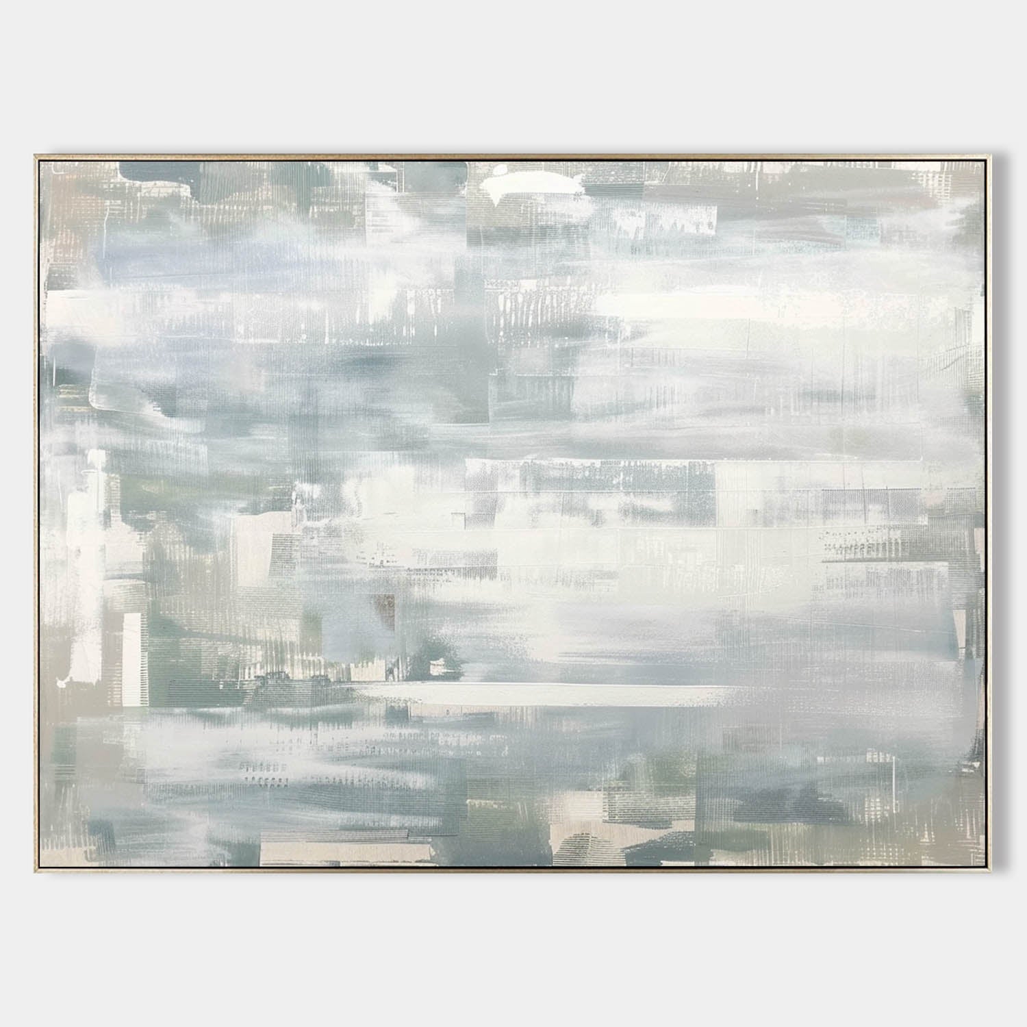 80*60 Gray Abstract Art Canvas Large Gray Abstract Canvas Wall Art Decor Gray Abstract Oil Painting