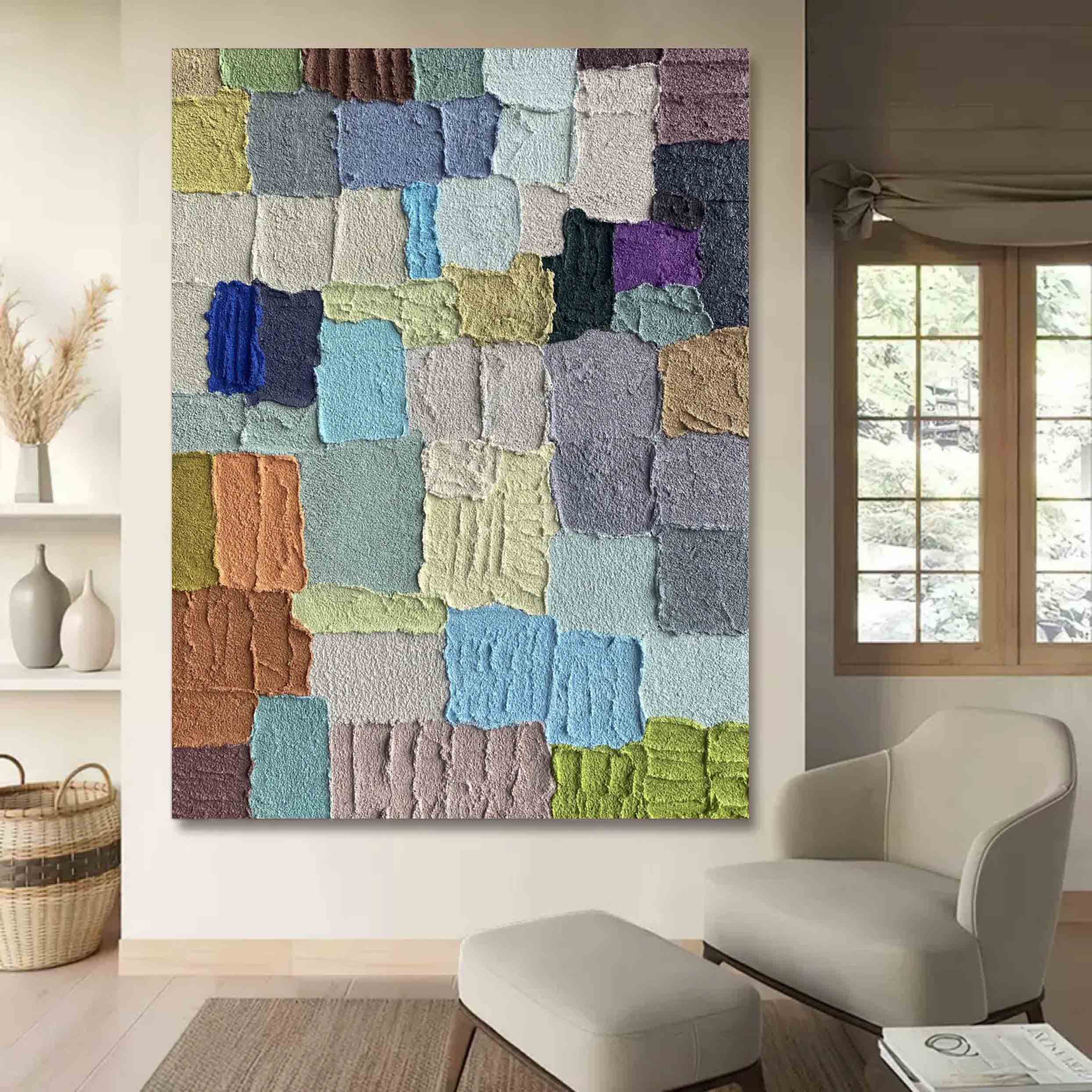 Colorful Textured Abstract Painting Textured Abstract Art On Canvas Textured Wall Paintings For Sale