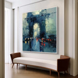 French Oil Painting Arc de Triomphe Canvas Art for Sale France Paris City Art City Wall Art