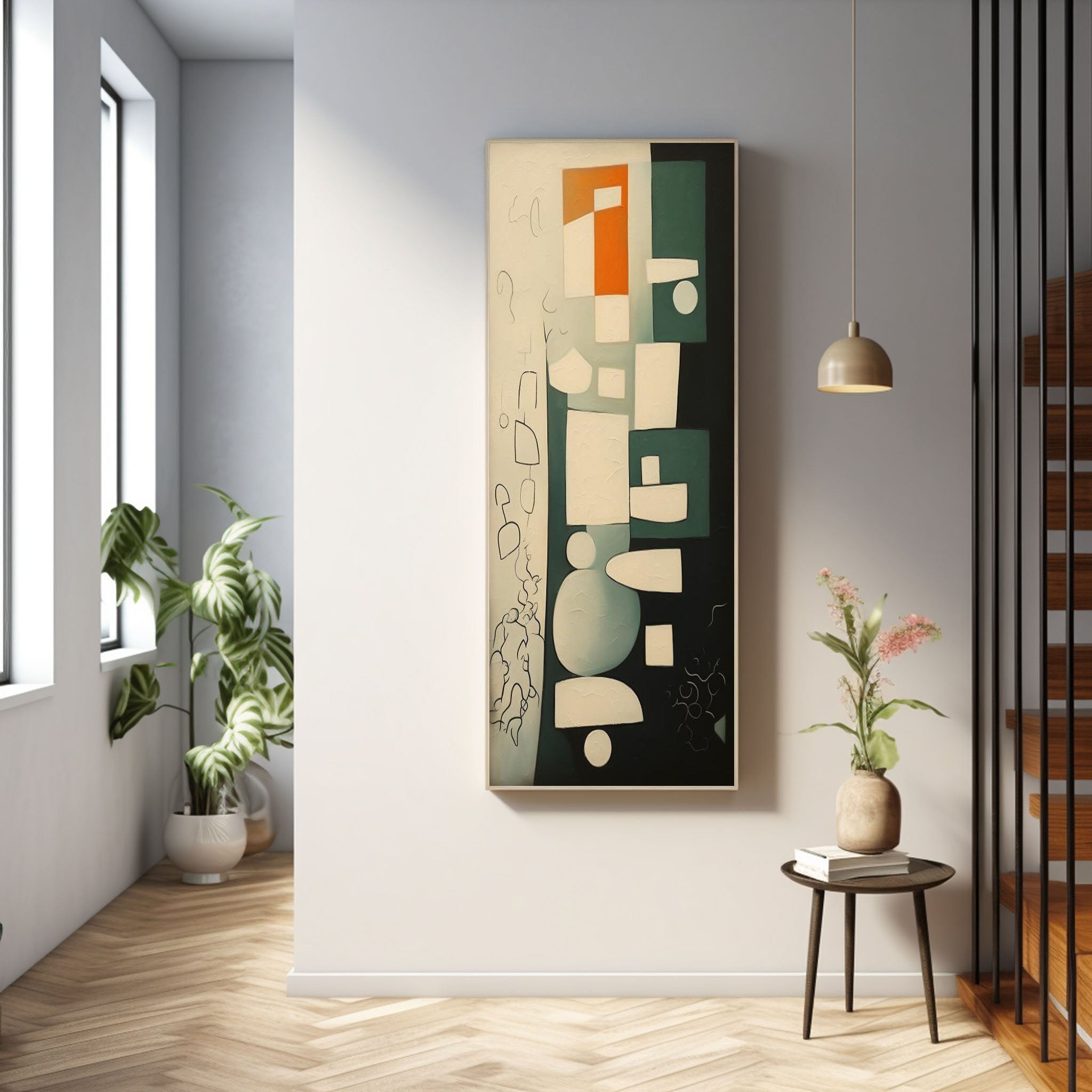 Large Minimalist Wall Painting Minimalist Abstract Canvas Wall Art Modern Minimalist Wall Art