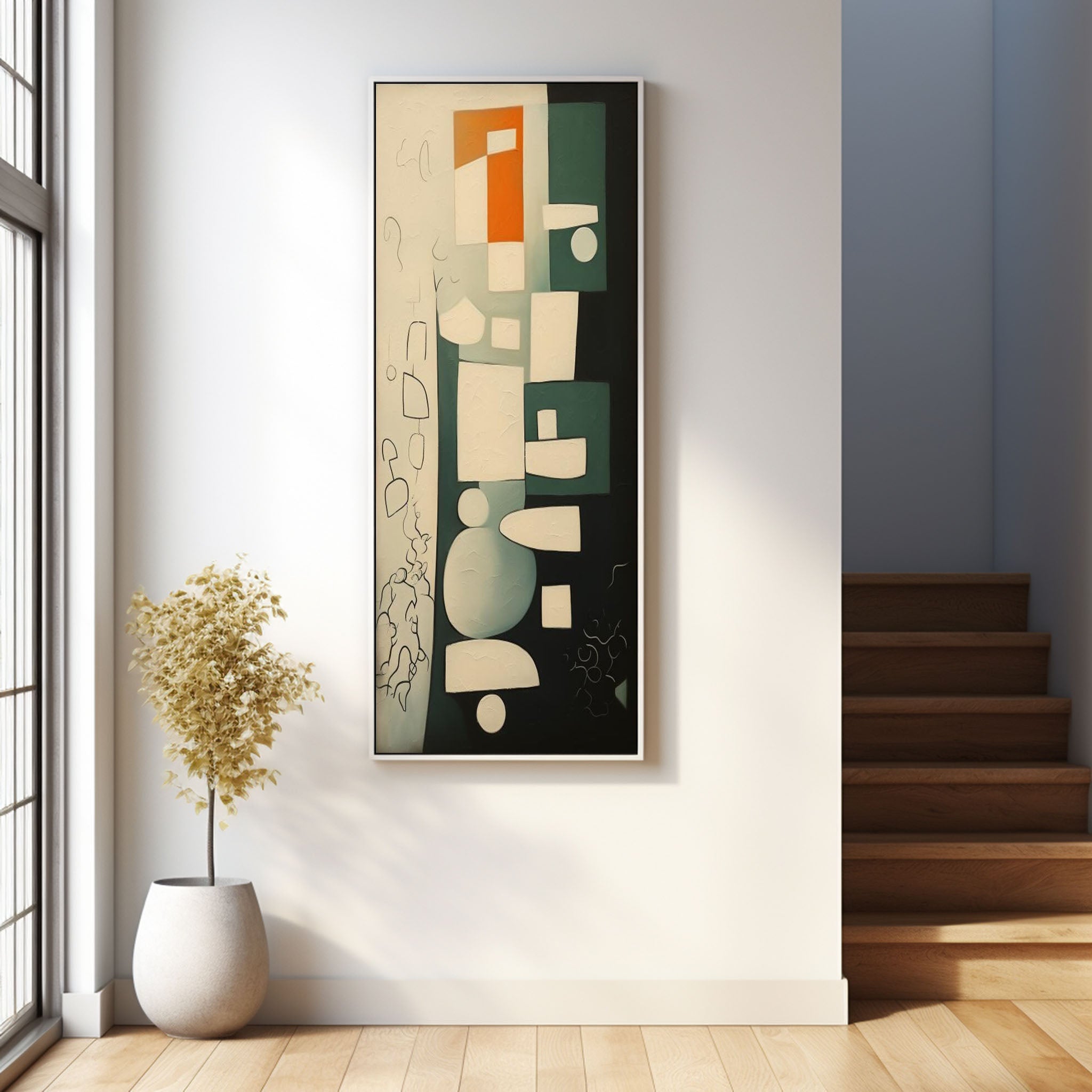 Large Minimalist Wall Painting Minimalist Abstract Canvas Wall Art Modern Minimalist Wall Art