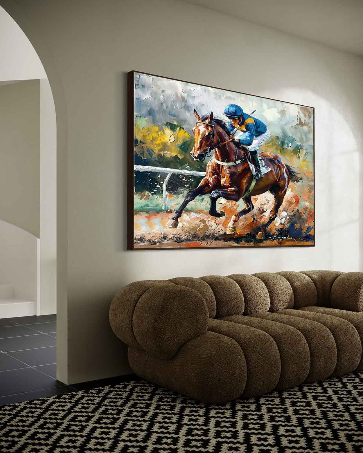 Equestrian Canvas Art for Sale Equestrian Canvas Wall Painting Decoration Equestrian Wall Art