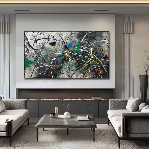 Large Pollock Abstract Art for Sale Pollock Paintings Abstract Expressionist Artist