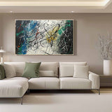 Large Pollock Abstract Art for Sale Contemporary Pollock Artists Original Pollock Oil Paintings