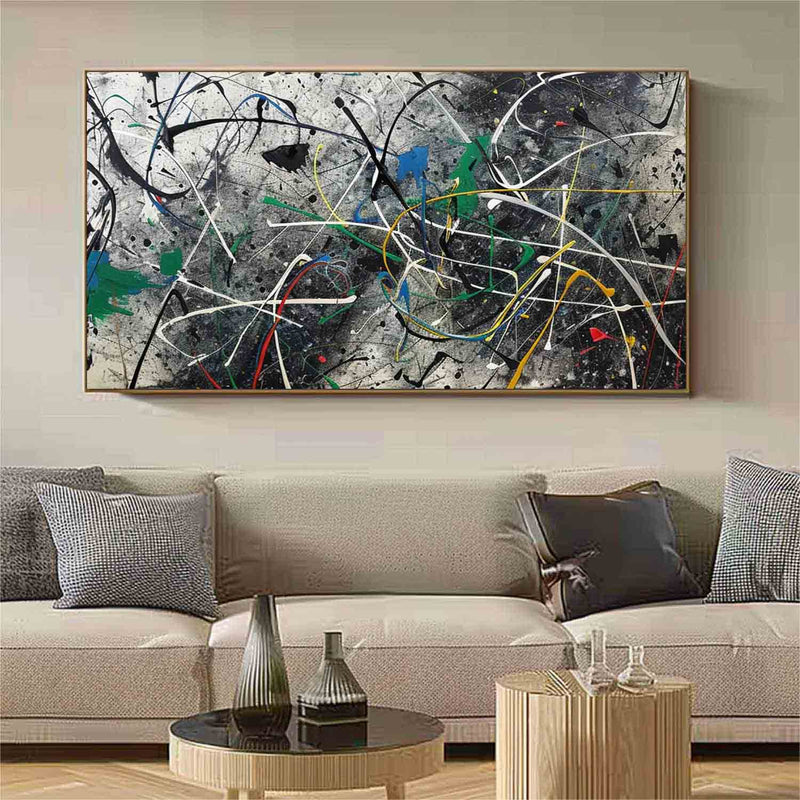 Large Pollock Abstract Art for Sale Pollock Paintings Abstract Expressionist Artist