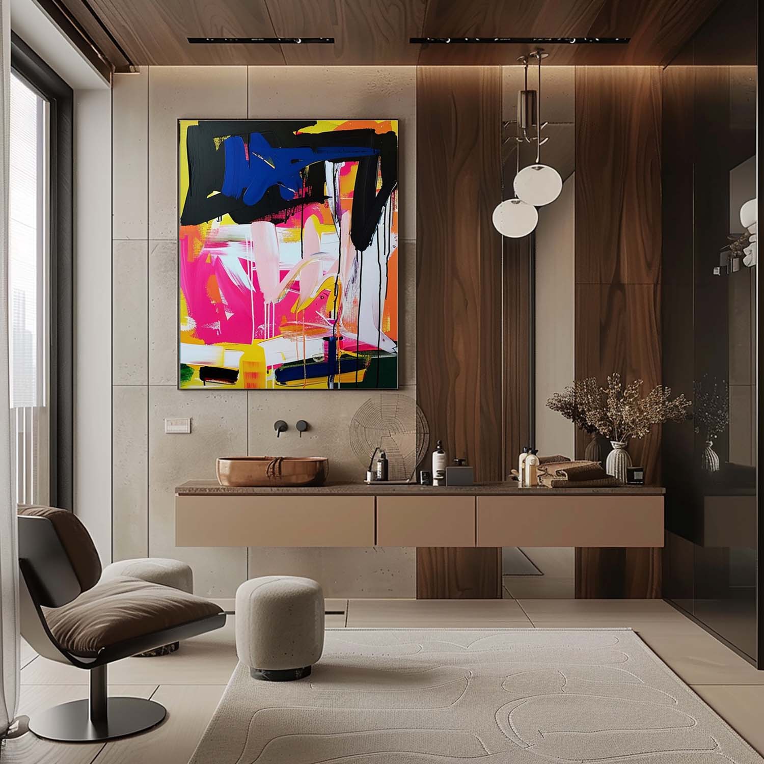 Large Colorful Abstract Art Color Abstract Canvas Wall Art Colorful Modern Wall Texture Paintings