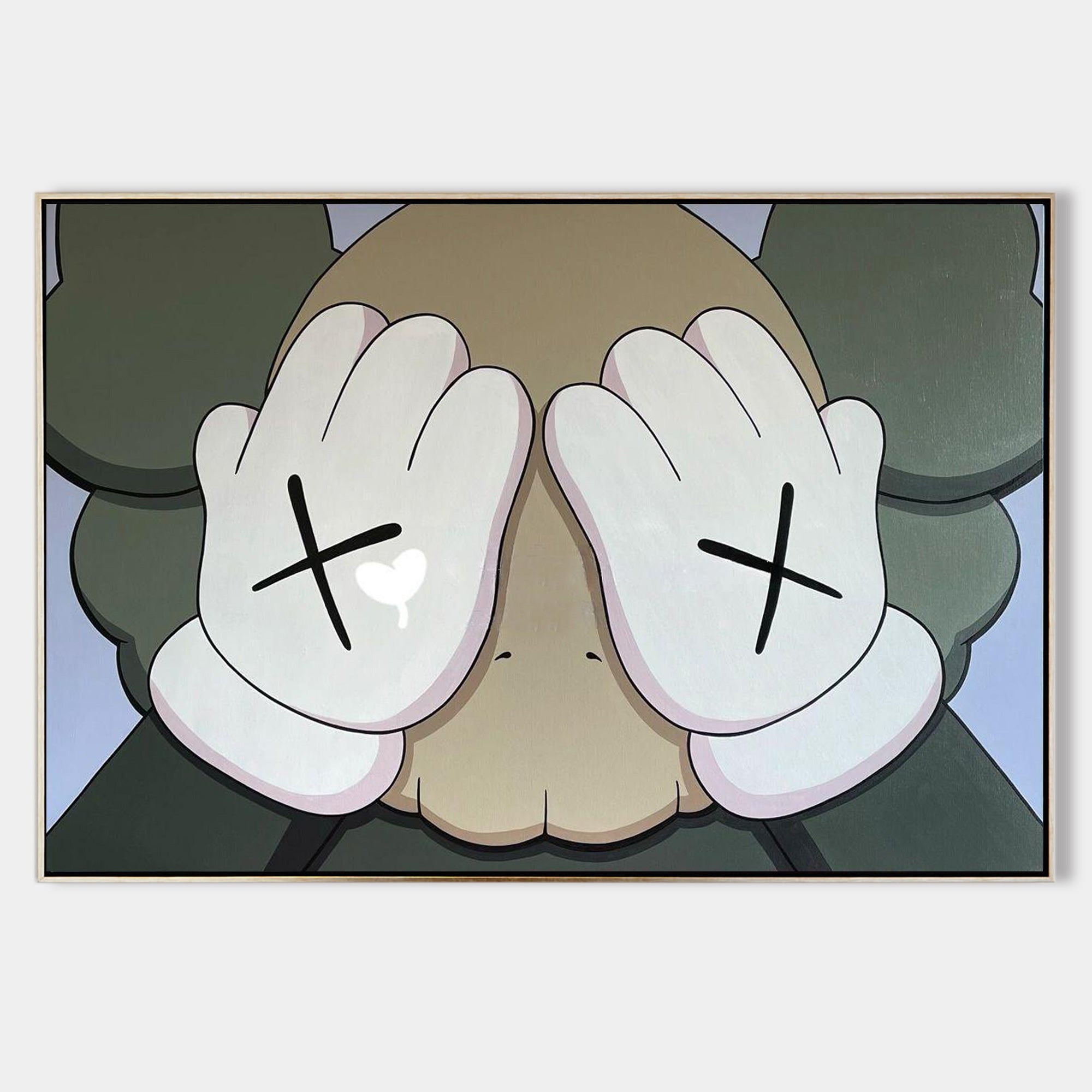 Kaws Painting Kaws Pop Art Kaws Wall Art Kaws Artwork Kaws Graffiti Art Kaws Canvas Art