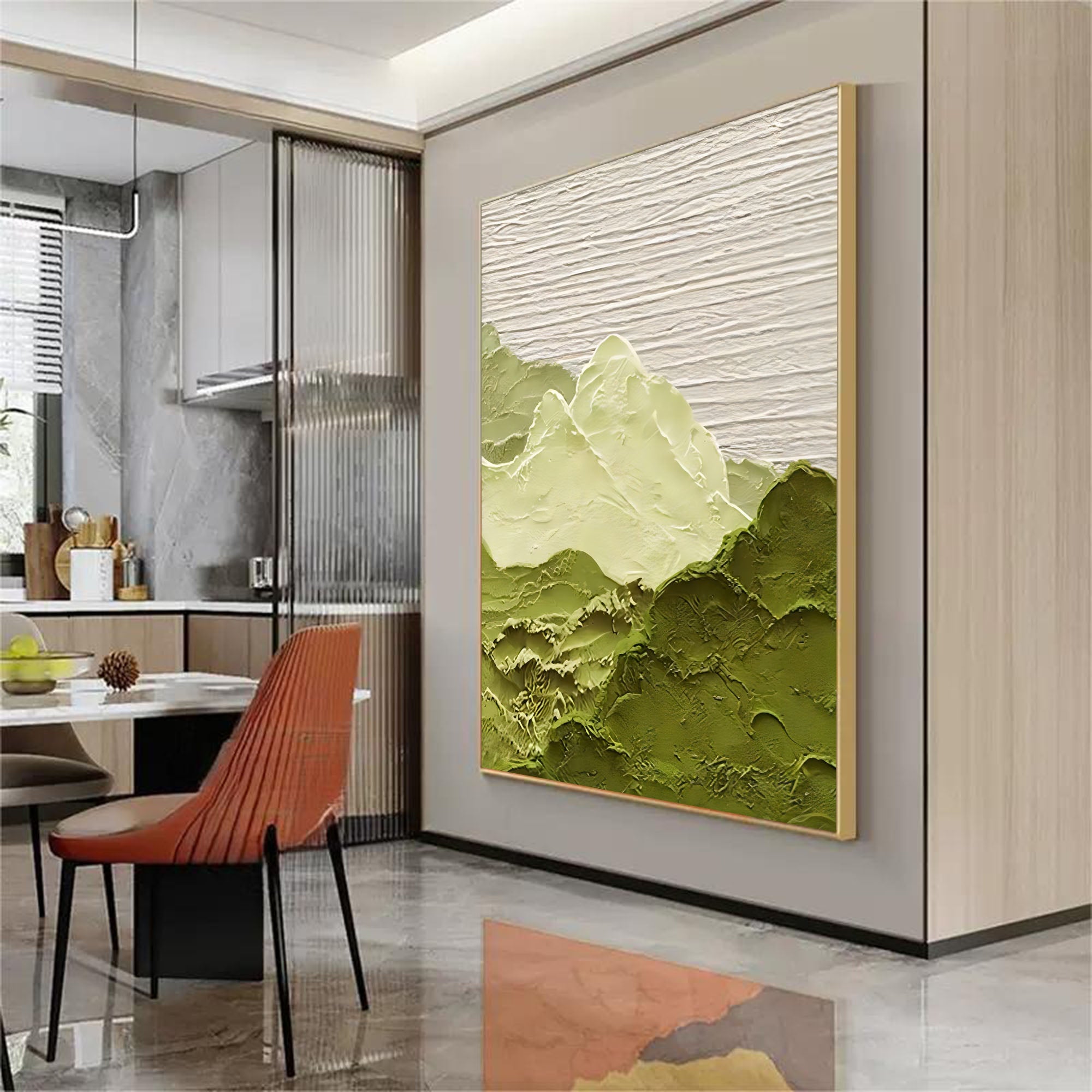 Large 3D Abstract Art 3D Textured Wall Painting 3D Plaster Abstract Art 3D Minimalist Abstract Art